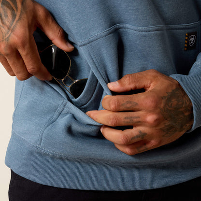 Ariat Rebar Lightweight Logo Hoodie Outlet