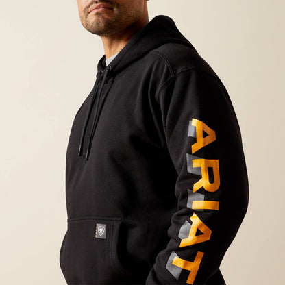 Ariat Rebar Lightweight Logo Hoodie Outlet
