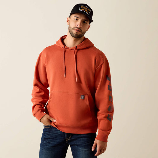 Ariat Rebar Lightweight Logo Hoodie Online
