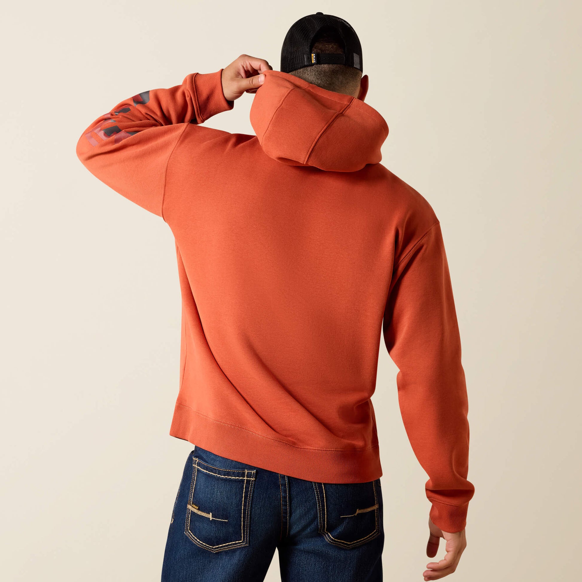 Ariat Rebar Lightweight Logo Hoodie Online