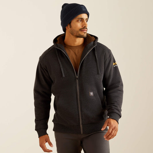 Ariat Rebar All-Weather Sherpa-Lined Full Zip Hoodie Sale