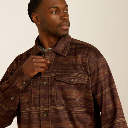 Ariat Caldwell Printed Shirt Jacket On Sale