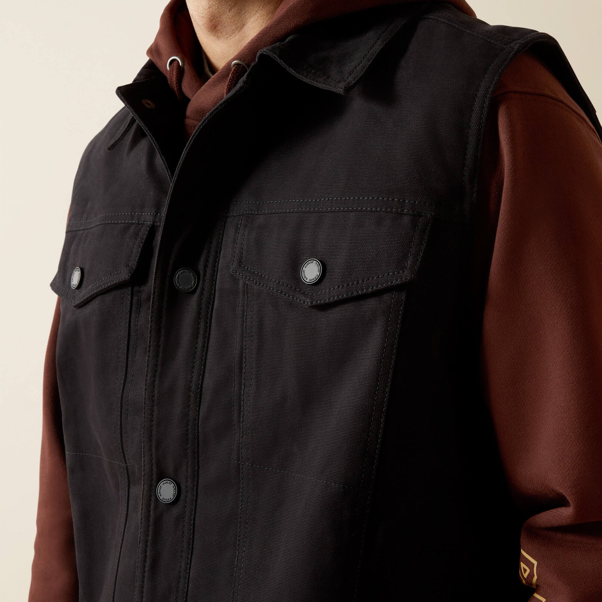 Ariat Canvas Rancher Vest Outlet