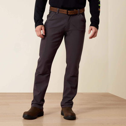 Ariat Rebar M4 Low Rise DuraStretch Made Tough Double Front Stackable Straight Leg Pant On Sale