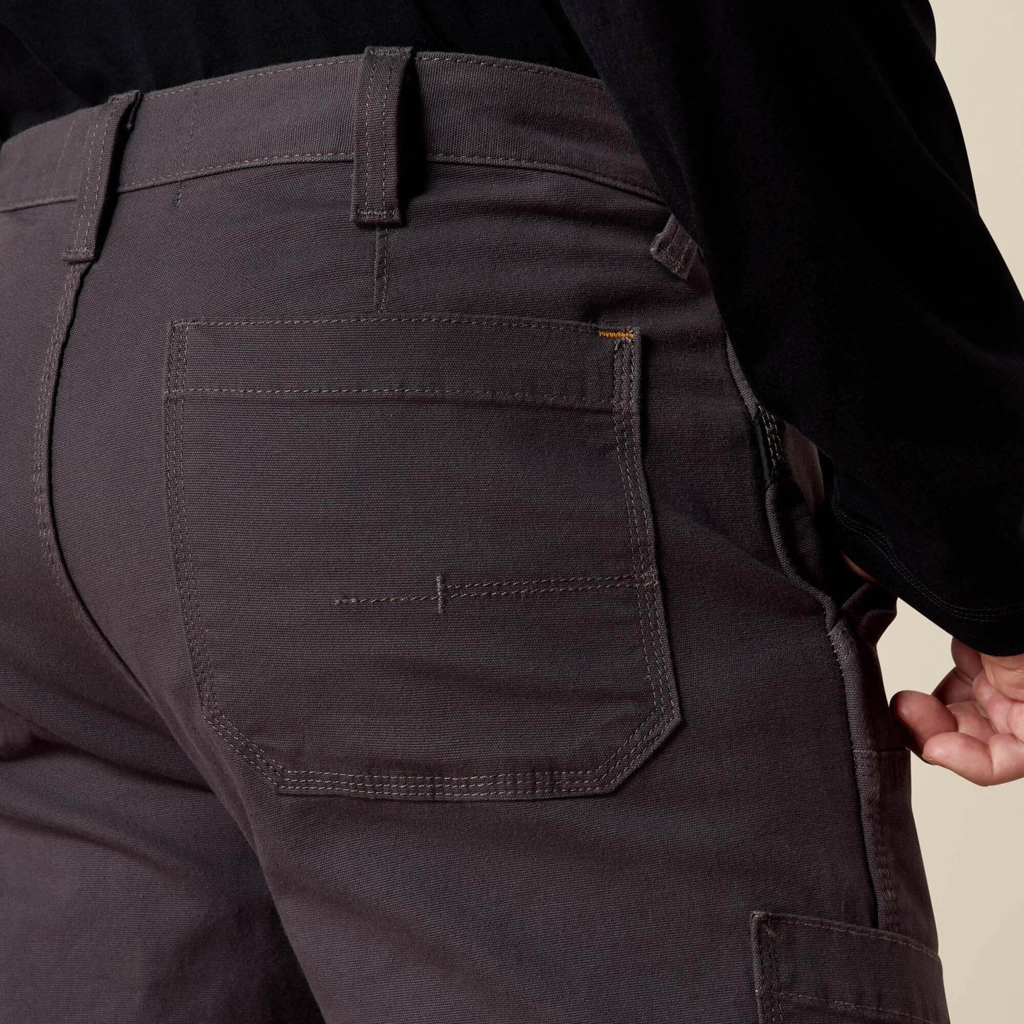 Ariat Rebar M4 Low Rise DuraStretch Made Tough Double Front Stackable Straight Leg Pant On Sale