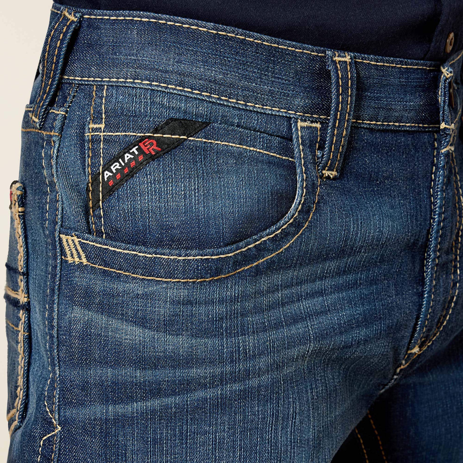Ariat FR M5 Straight DuraStretch Truckee Stackable Straight Leg Jean For Sale