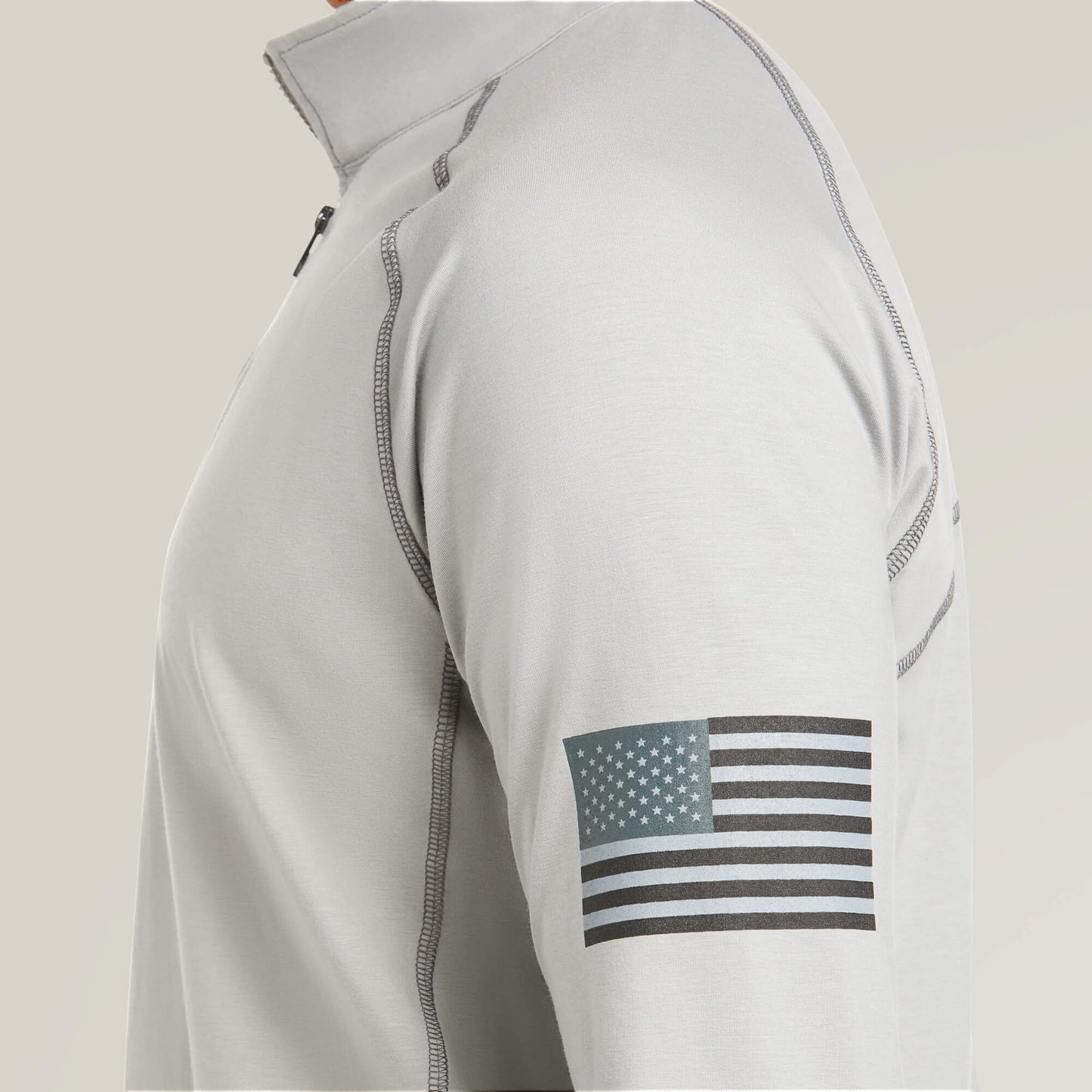 Ariat FR Combat Stretch Patriot 1/4 Zip Work Shirt Discount