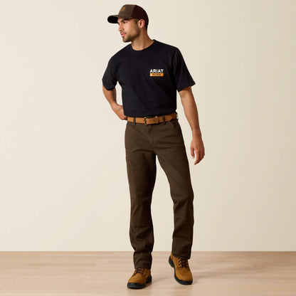 Ariat Rebar M4 Low Rise DuraStretch Made Tough Double Front Stackable Straight Leg Pant Outlet