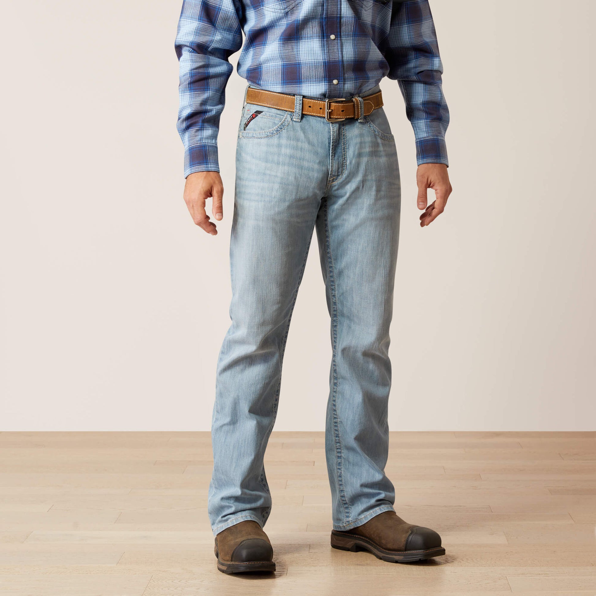 Ariat FR M4 Relaxed DuraStretch DuraLight Remming Boot Cut Jean Discount