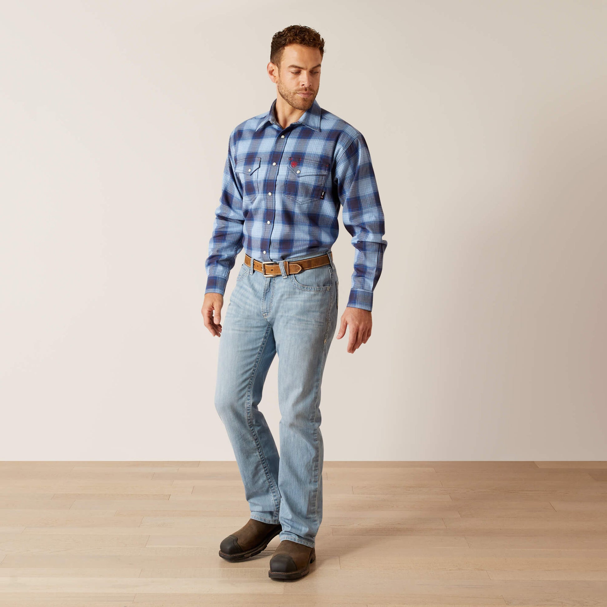 Ariat FR M4 Relaxed DuraStretch DuraLight Remming Boot Cut Jean Discount