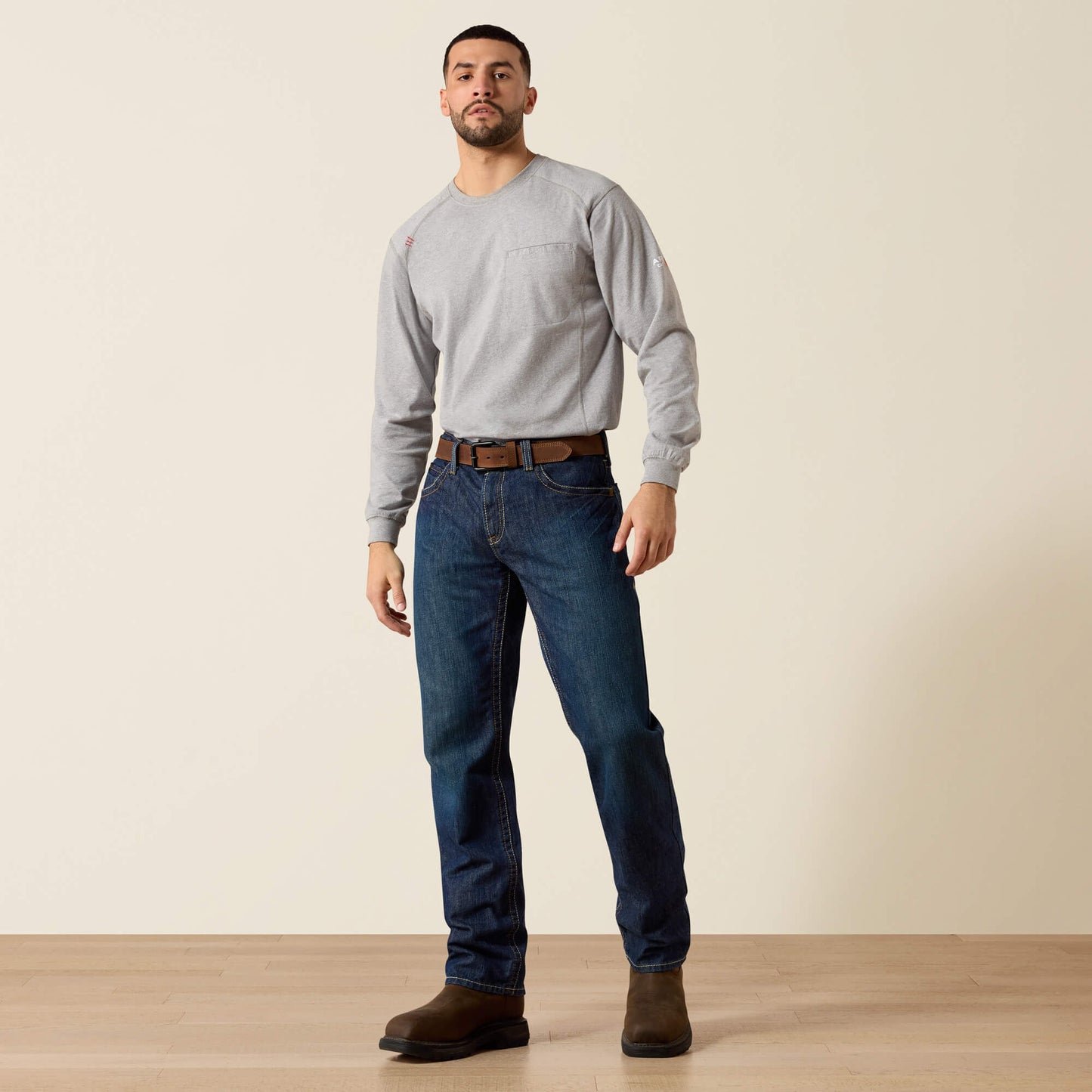 Ariat FR M3 Loose Basic Stackable Straight Leg Jean Discount