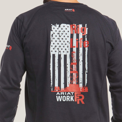 Ariat FR Air Rig Life Graphic T-Shirt Outlet