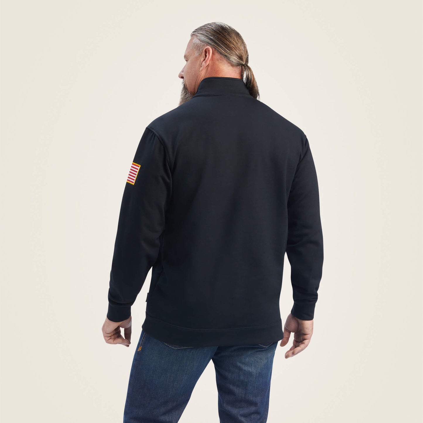 Ariat FR Durastrech Fleece 1/2 Zip Job Shirt For Sale