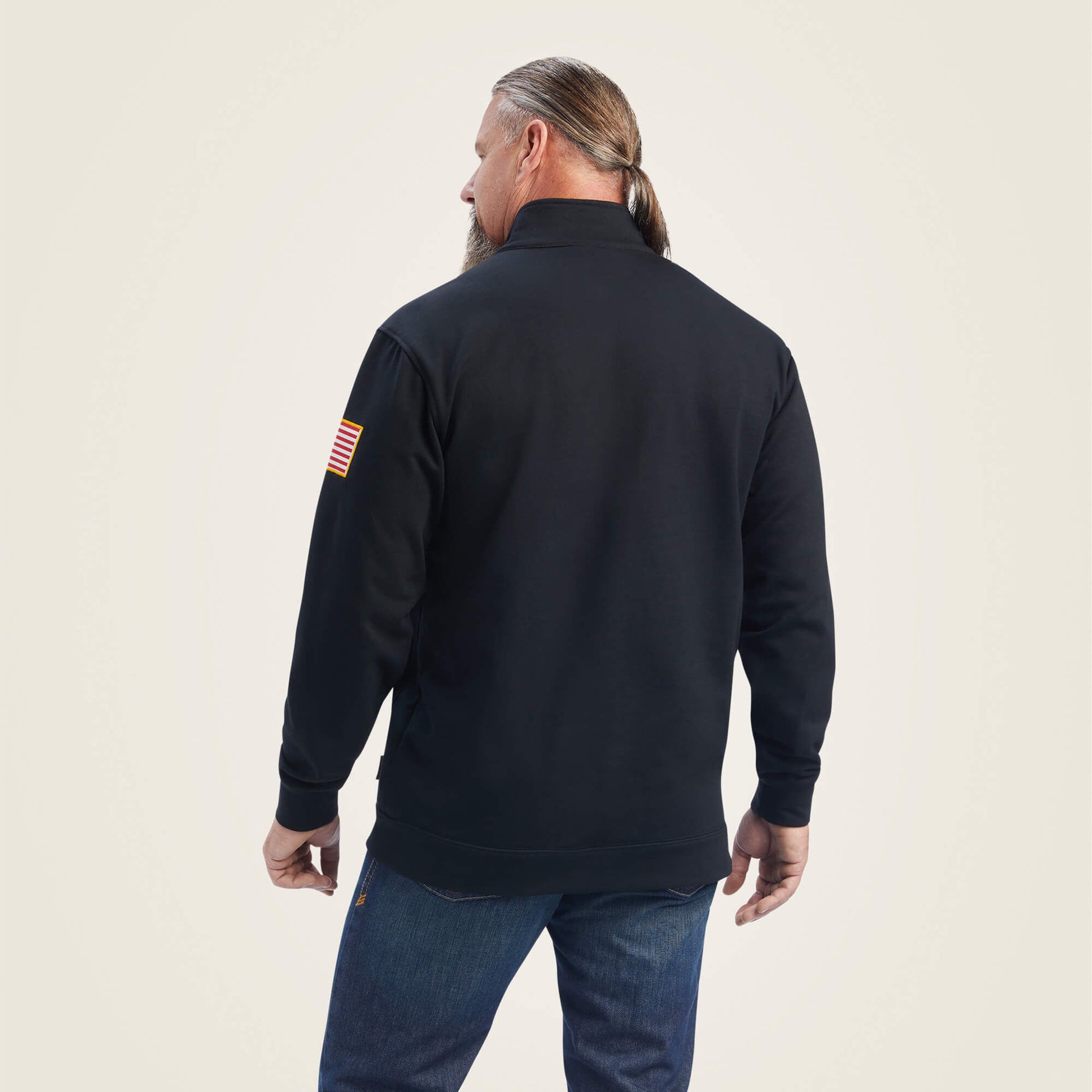 Ariat FR Durastrech Fleece 1/2 Zip Job Shirt For Sale