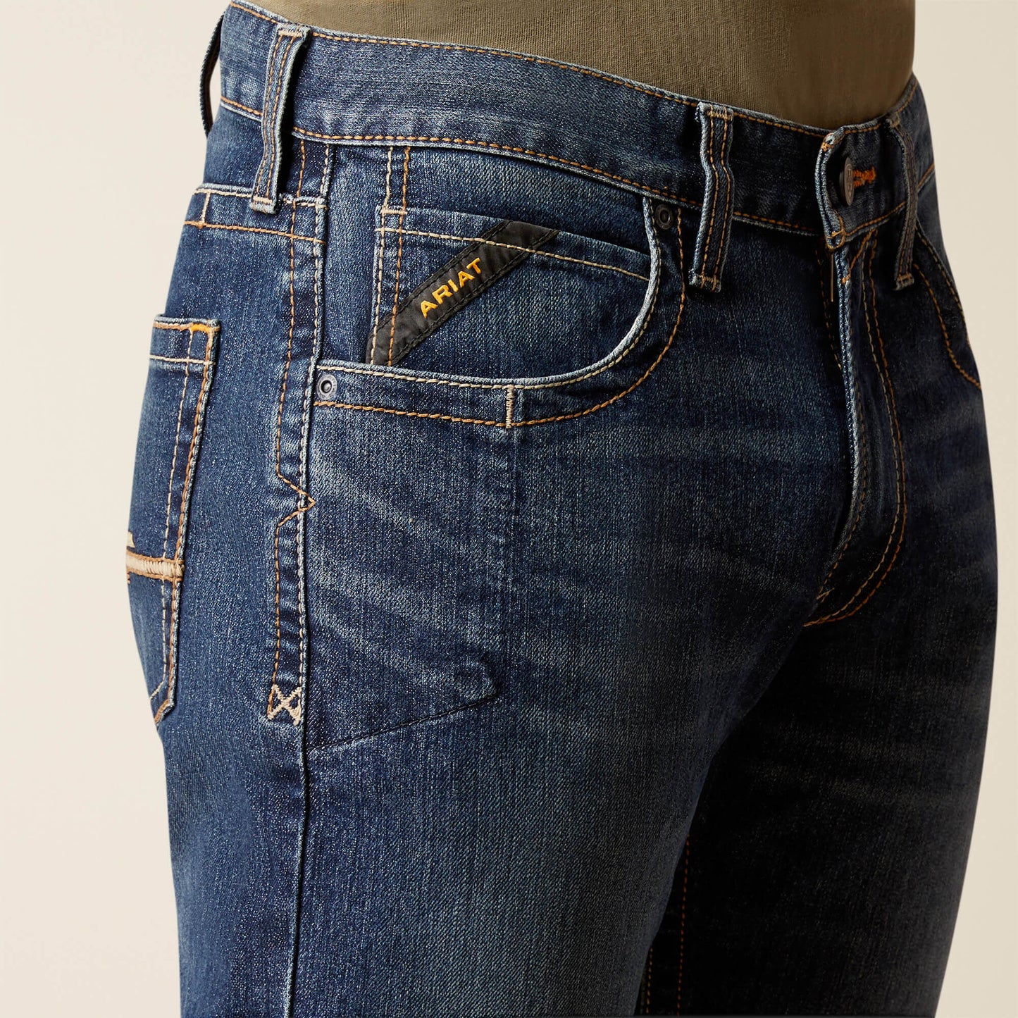 Ariat Rebar M5 Straight Rail Straight Jean Discount