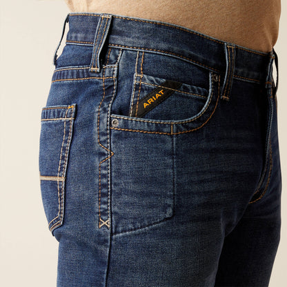 Ariat Rebar M5 Straight Acclimatize Straight Jean Discount