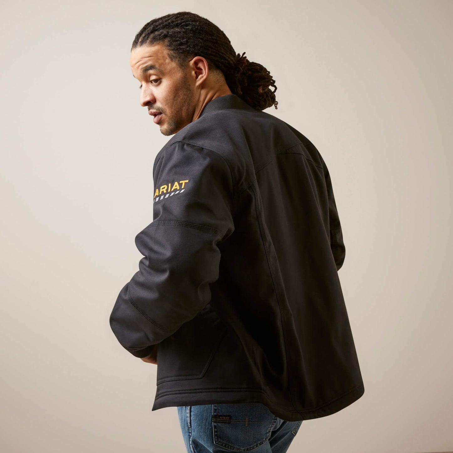 Ariat Rebar Stretch Canvas Bomber Jacket Outlet