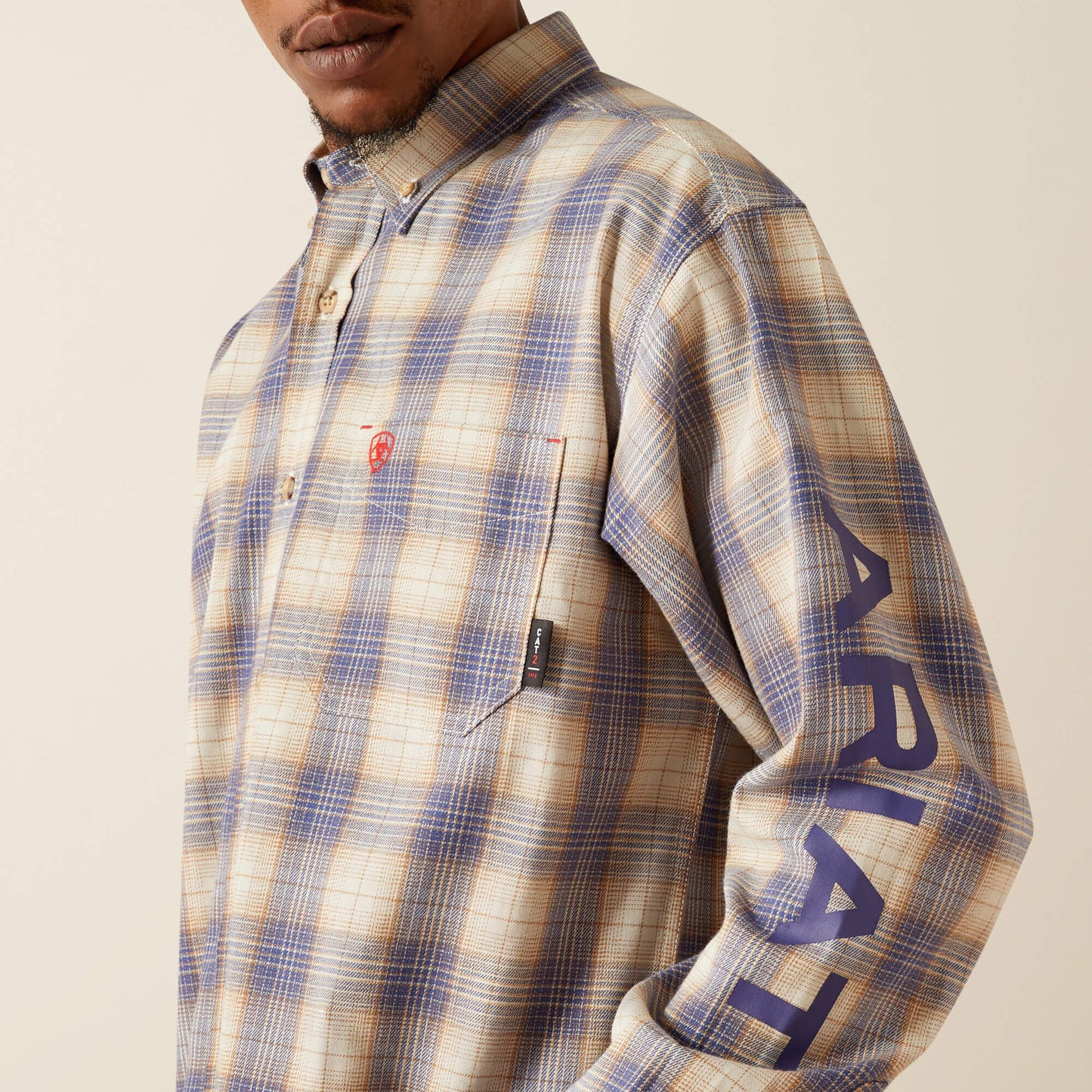 Ariat FR Crenshaw Logo Work Shirt Sale
