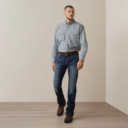 Ariat FR Plaid Featherlight Work Shirt Discount