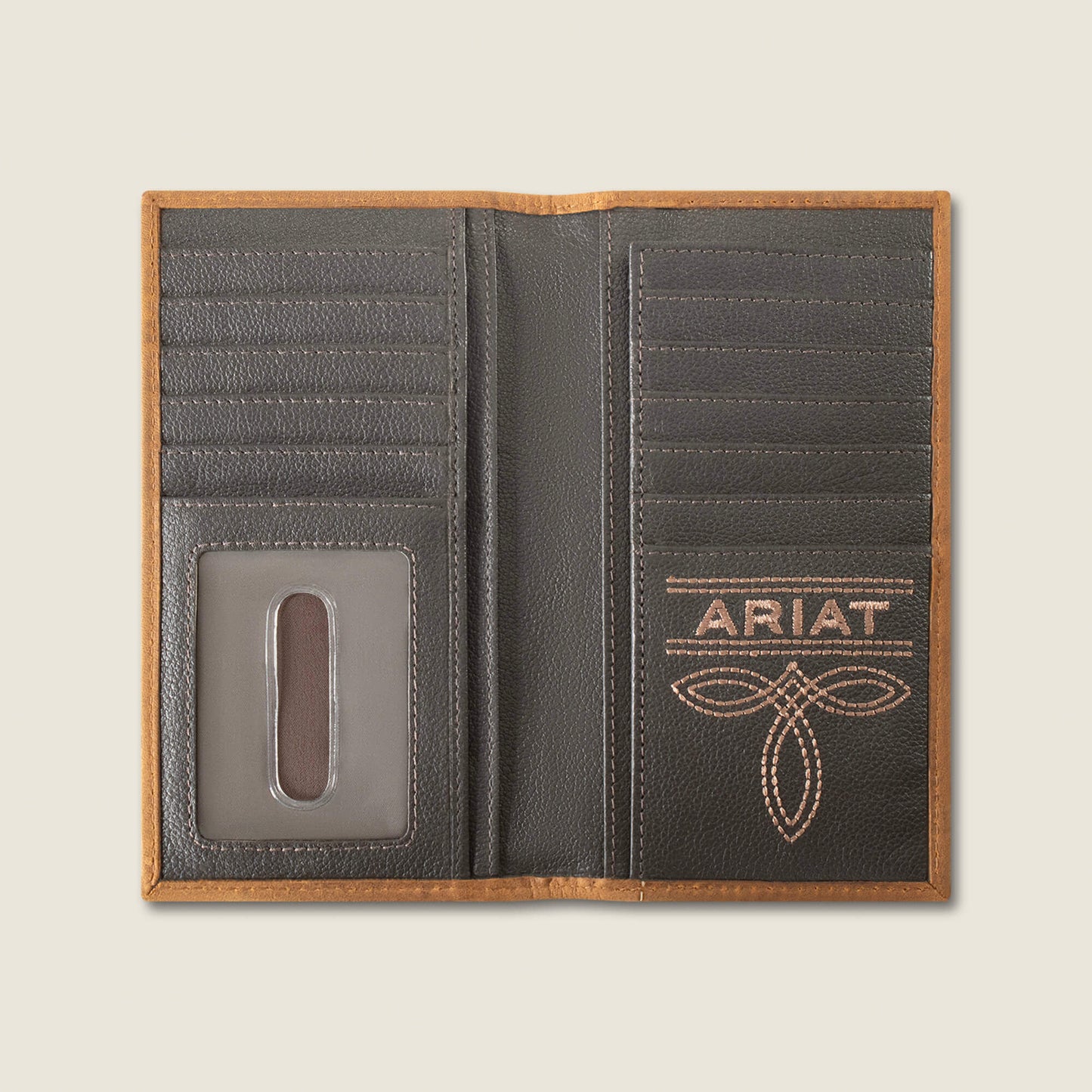 Ariat Patchwork Embroidered Logo Rodeo Wallet Sale
