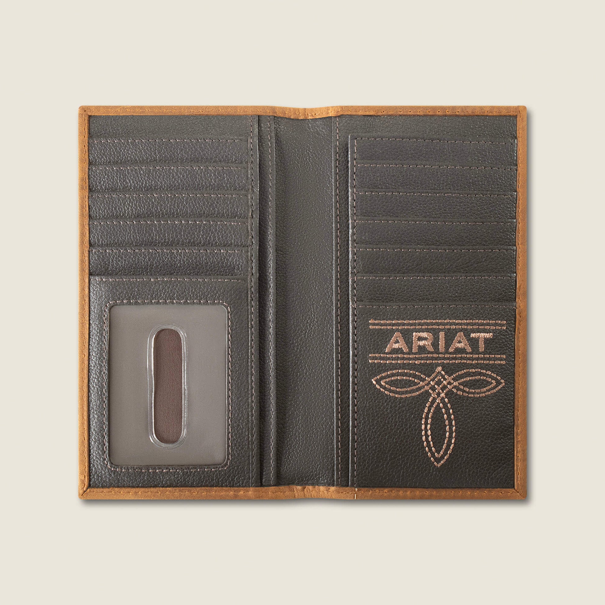 Ariat Patchwork Embroidered Logo Rodeo Wallet Sale