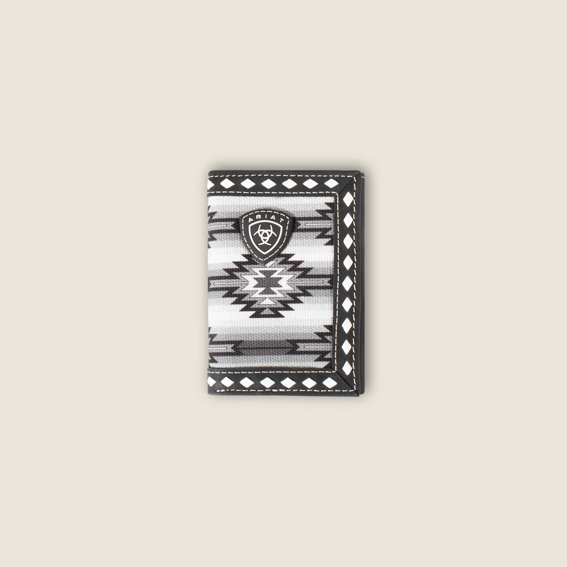 Ariat Southwest Diamond Trifold Wallet Outlet