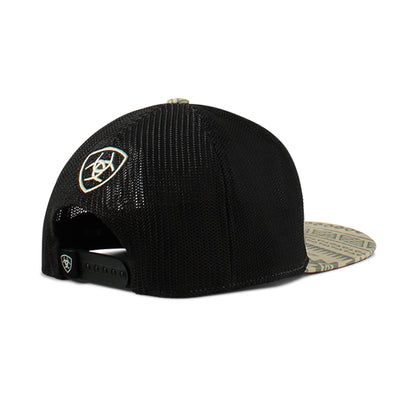 Ariat southwest print logo patch cap For Sale
