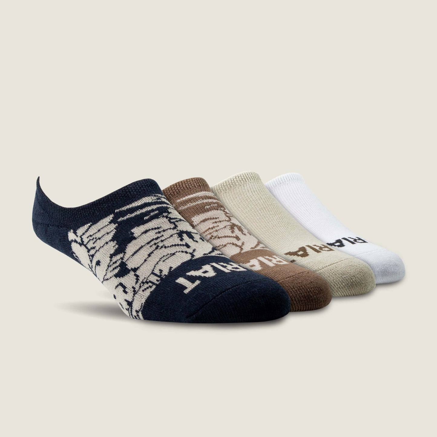Ariat Hilo No Slip No Show Sock 4 Pair Multi Color Pack Online