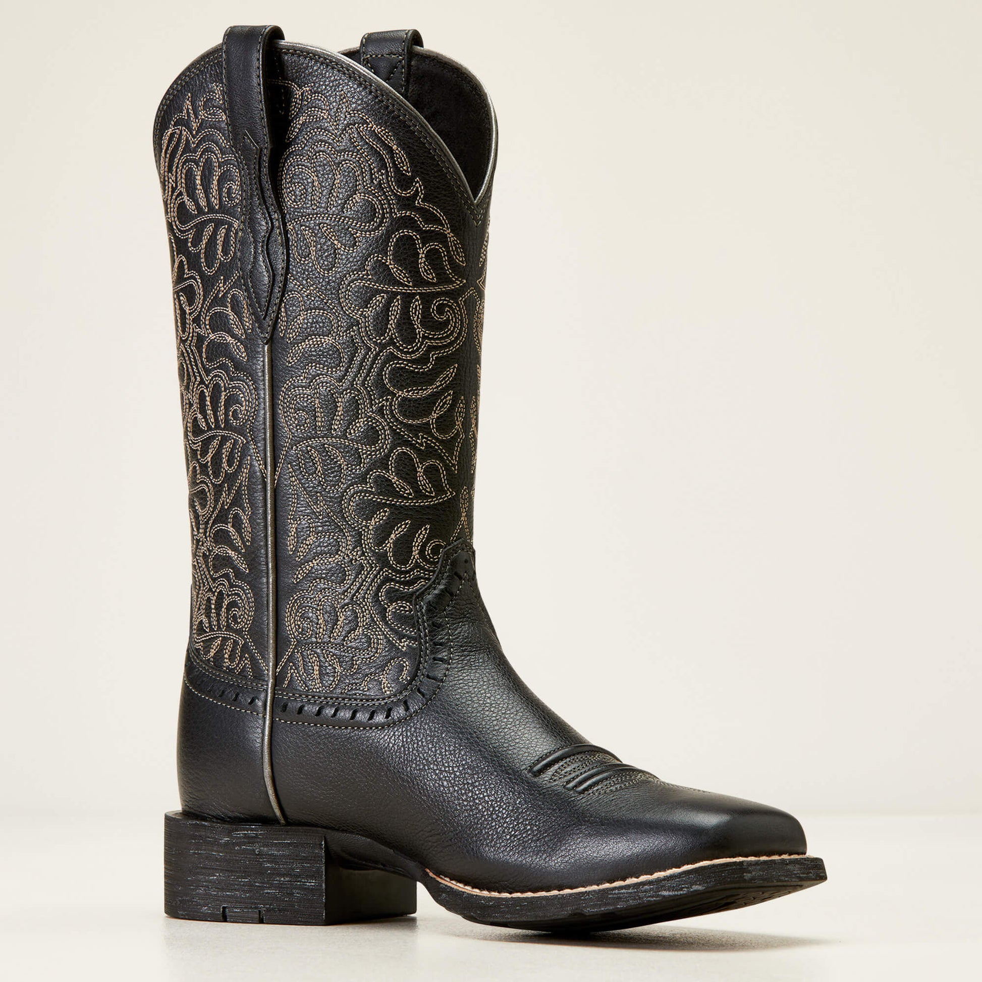 Ariat Round Up Remuda Wide Square Toe Western Boot On Sale