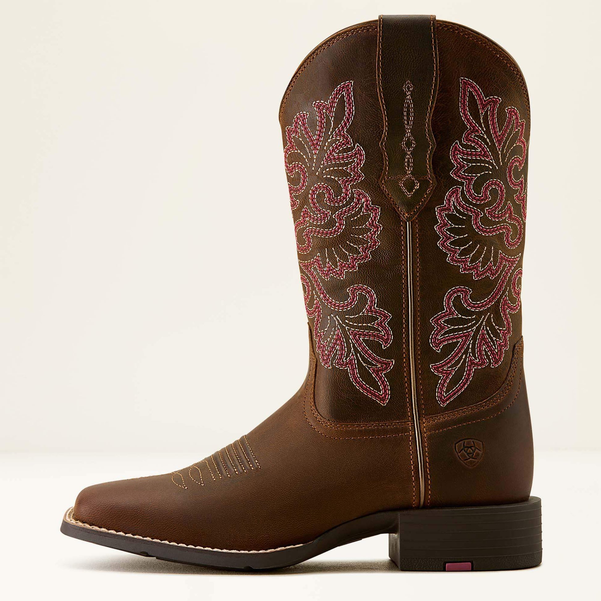 Ariat Round Up StretchFit Wide Square Toe Western Boot For Sale