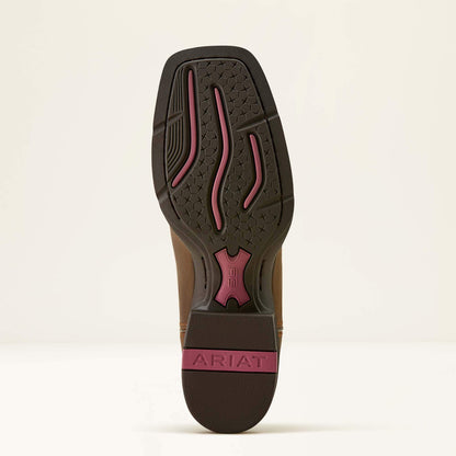Ariat Round Up StretchFit Wide Square Toe Western Boot For Sale