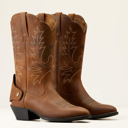 Ariat Heritage R Toe EZ Zip Western Boot Discount