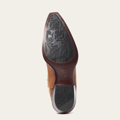 Ariat Heritage X Toe Elastic Wide Calf Western Boot For Sale