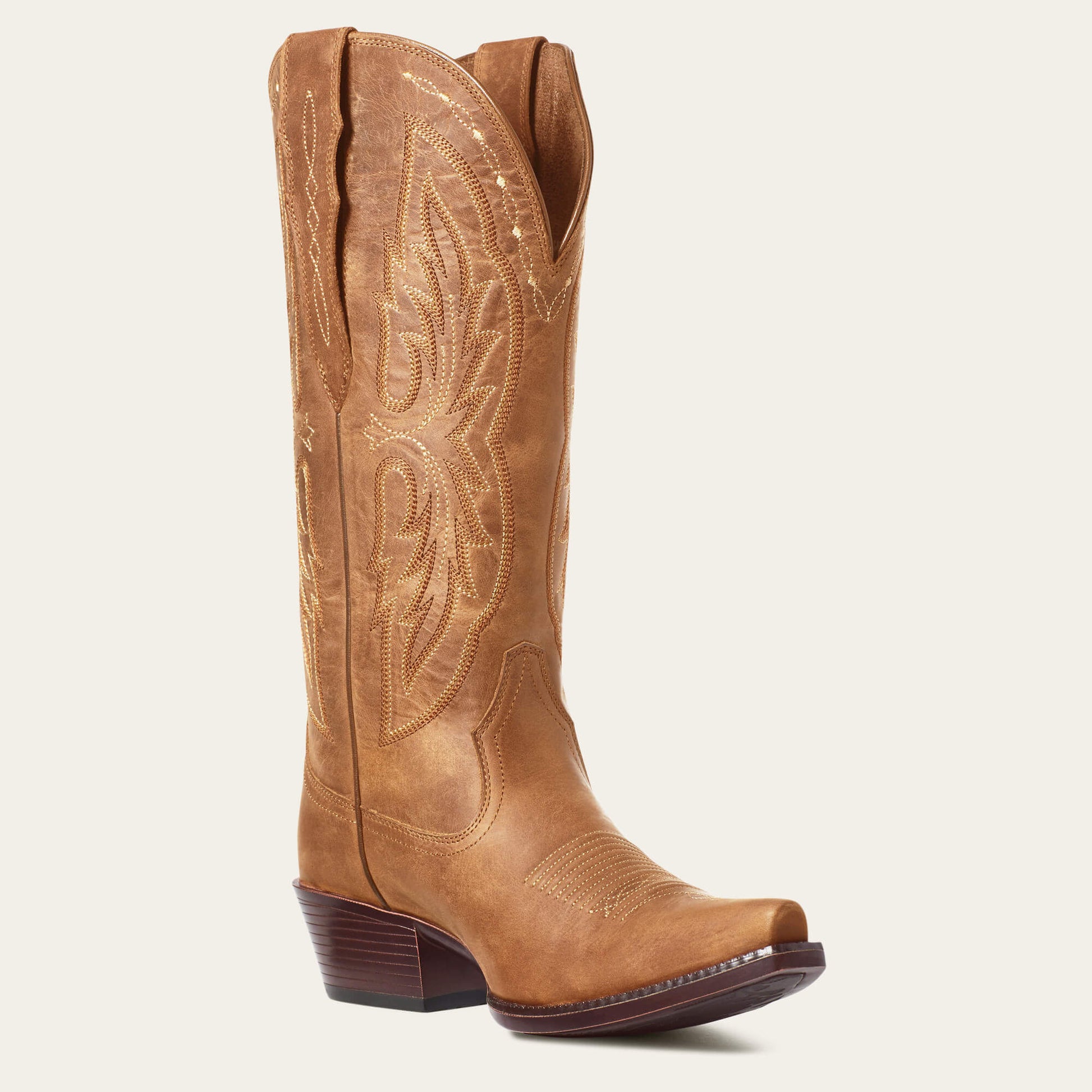 Ariat Heritage X Toe Elastic Wide Calf Western Boot For Sale