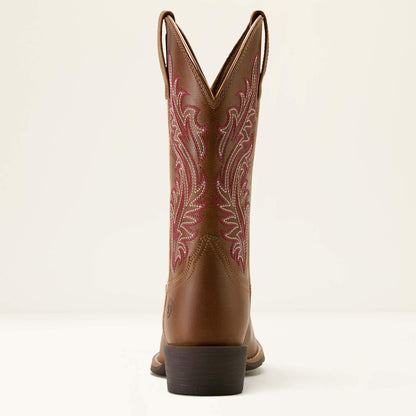 Ariat Round Up Narrow Cutter Toe Western Boot On Sale