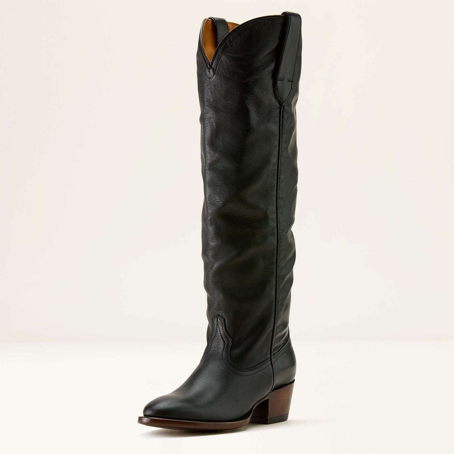 Ariat Bench Made Chaney Almond Toe Western Boot Discount
