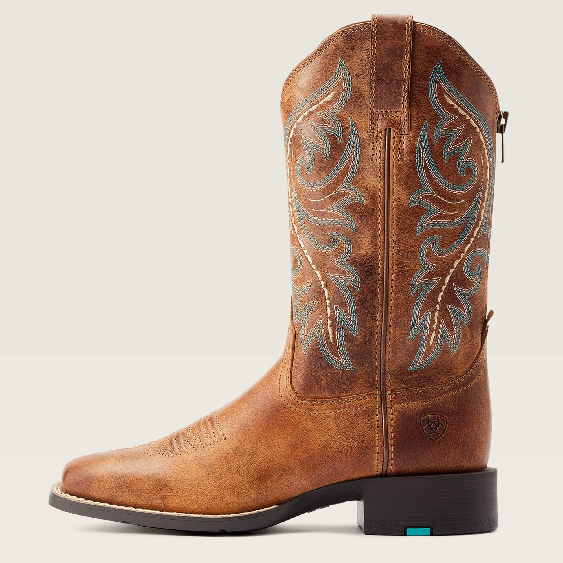 Ariat Round Up Back Zip Western Boot Sale
