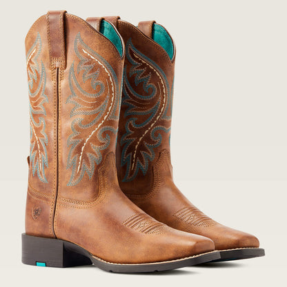 Ariat Round Up Back Zip Western Boot Sale