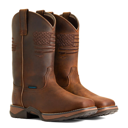Ariat Anthem Patriot Waterproof Composite Toe Work Boot Outlet
