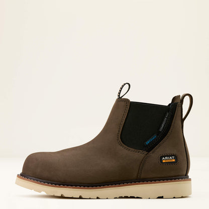 Ariat Rebar Wedge Chelsea Waterproof Composite Toe Work Boot Sale