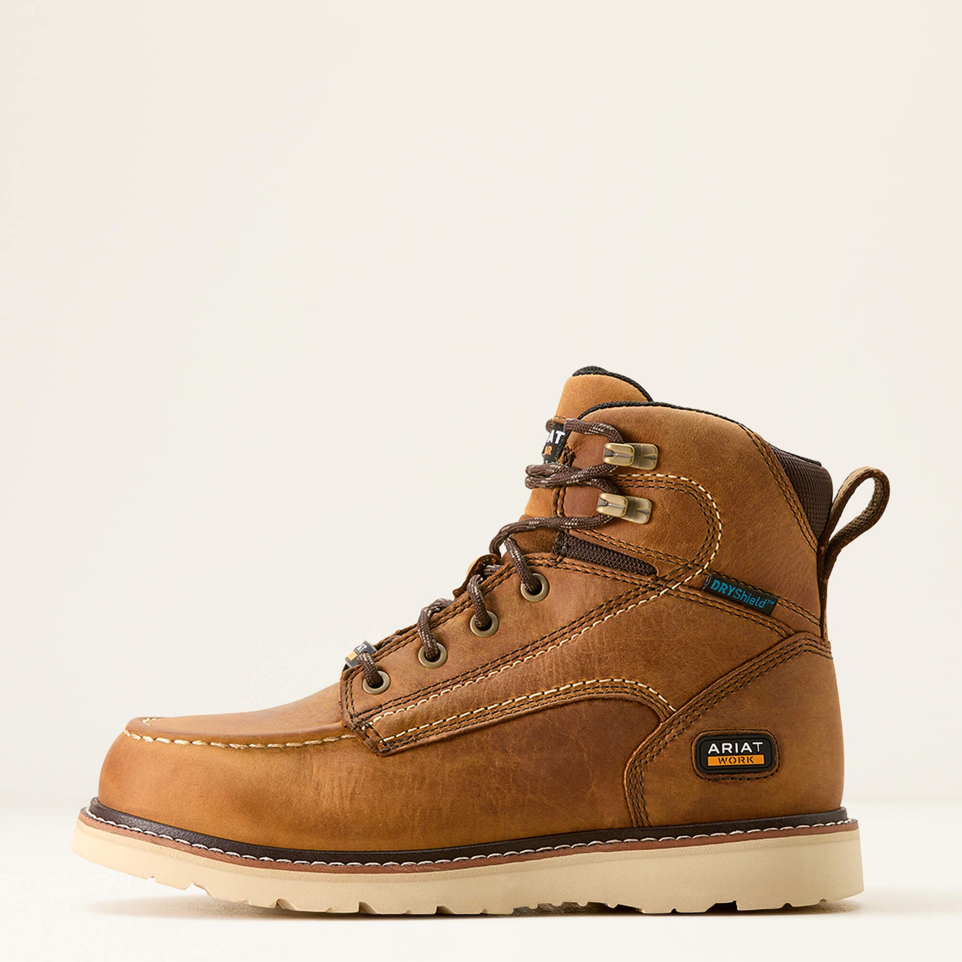 Ariat Rebar Wedge Moc Toe Waterproof Work Boot Sale