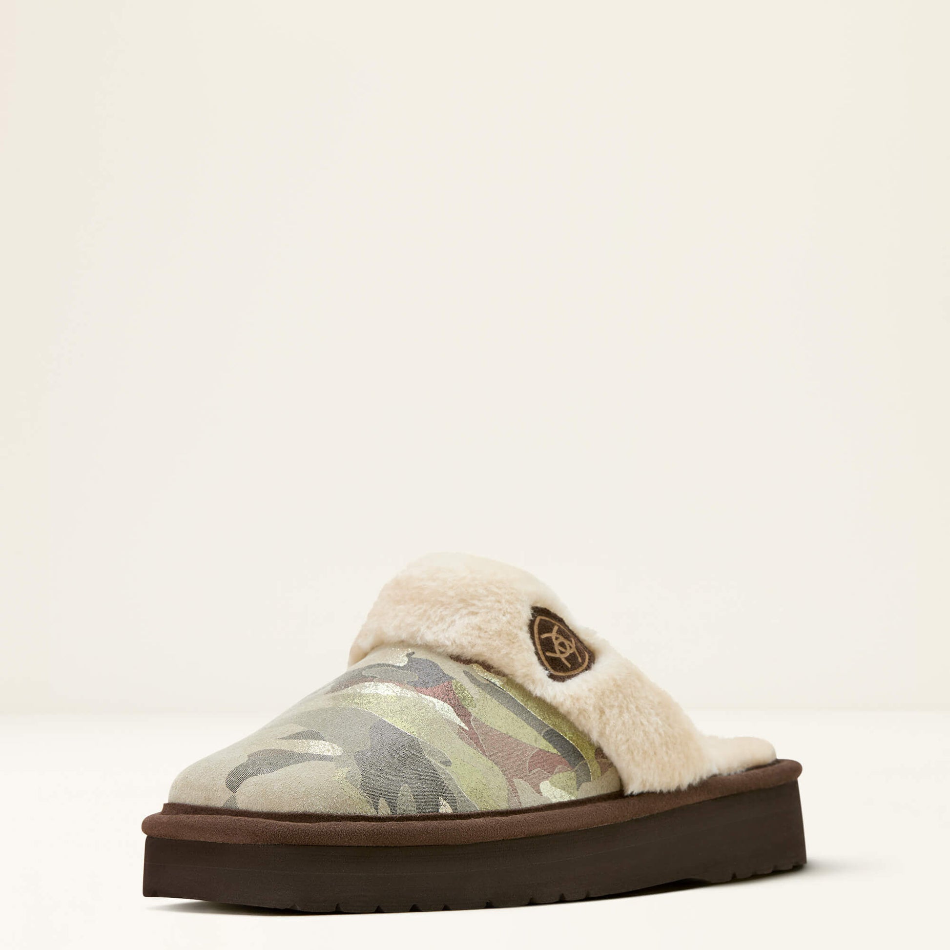 Ariat Jackie Square Toe Stack Slipper For Sale