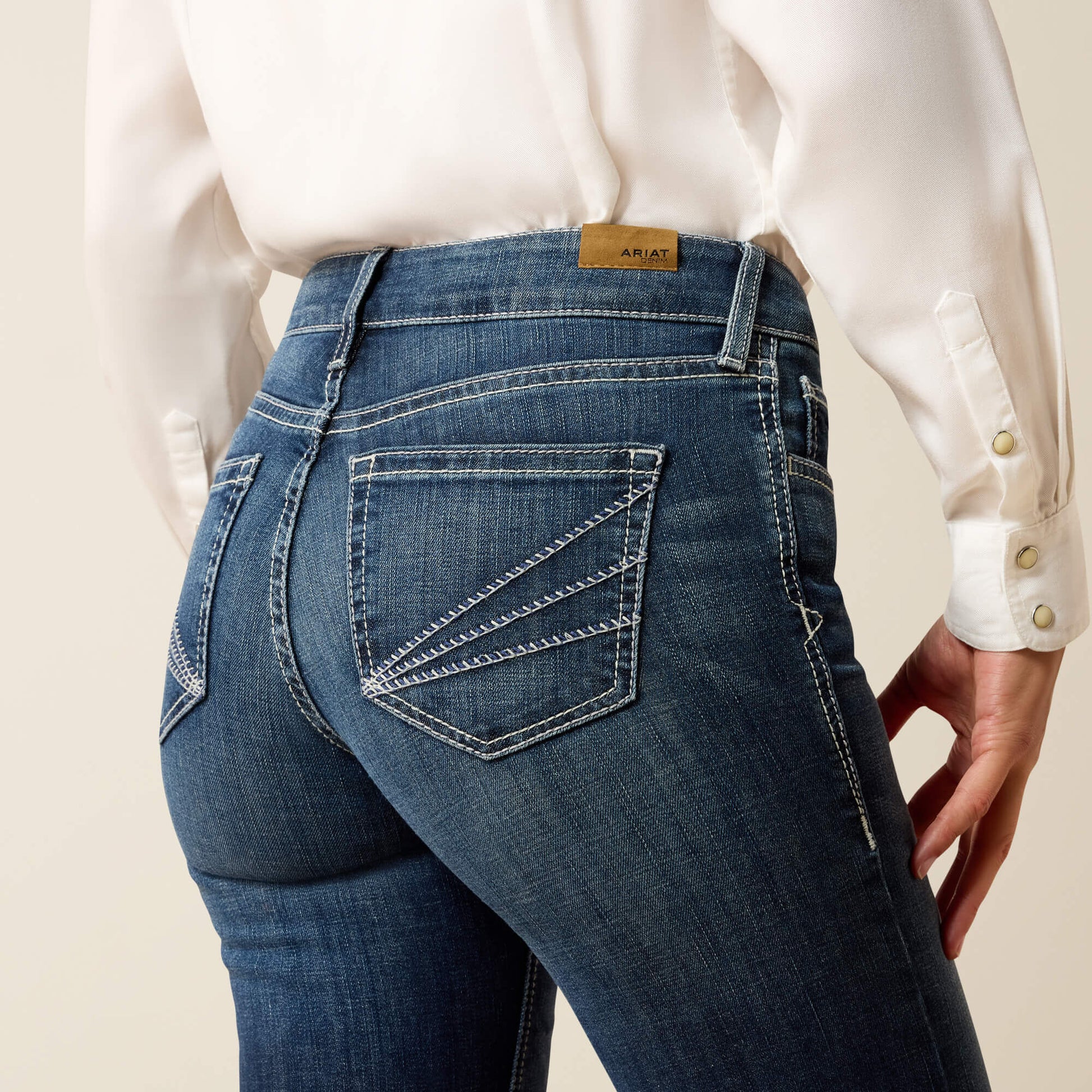 Ariat Trouser Perfect Rise Aisha Wide Leg Jean Sale