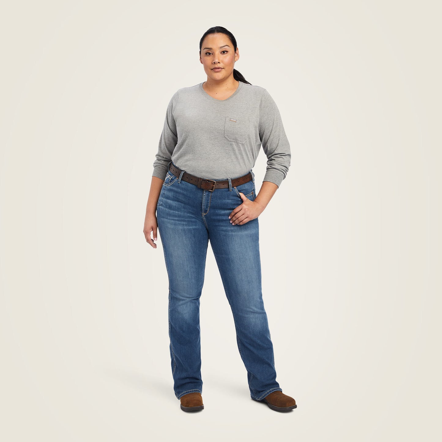 Ariat Rebar Riveter Boot Cut Jean On Sale