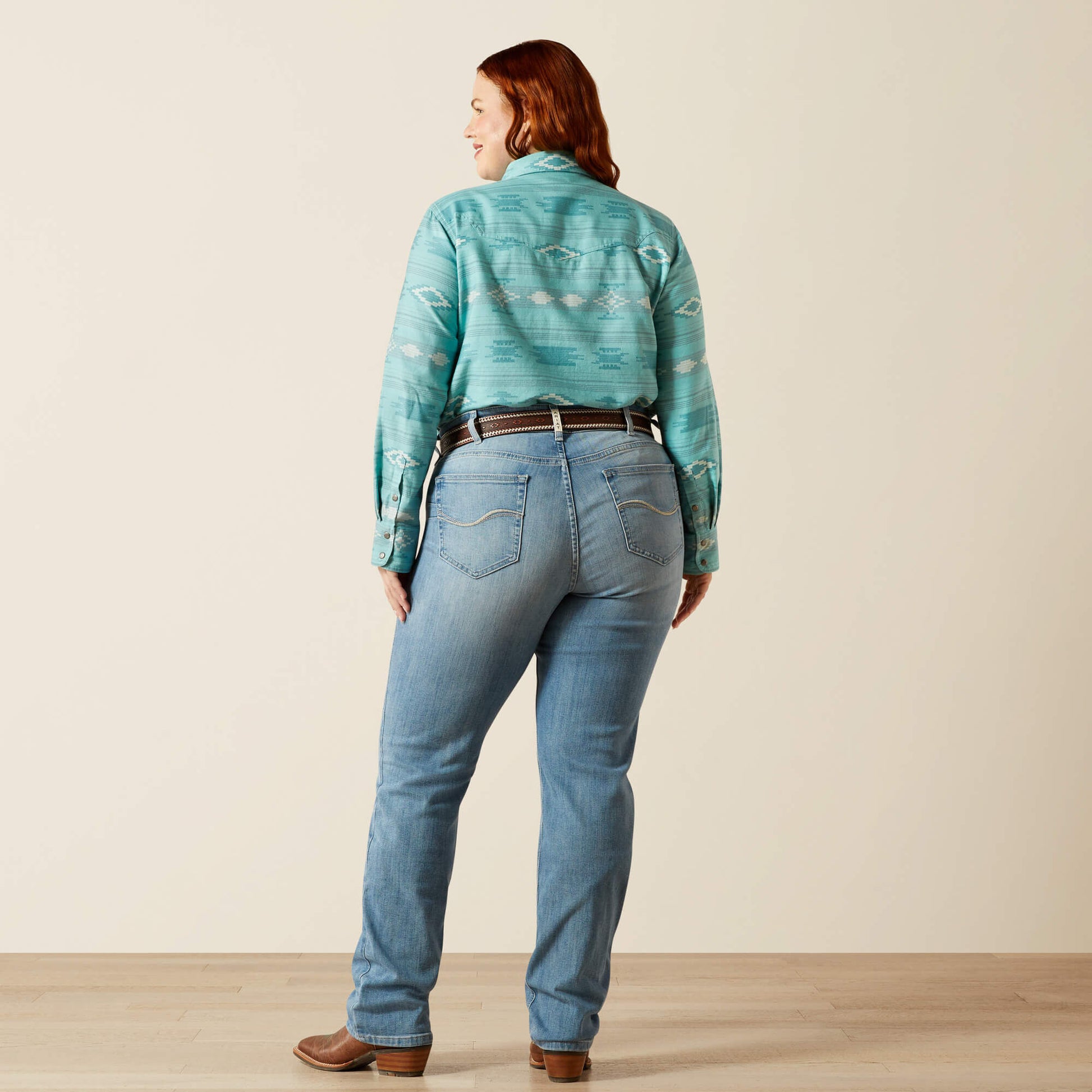 Ariat Mid Rise Alessia Straight Leg Jean Discount