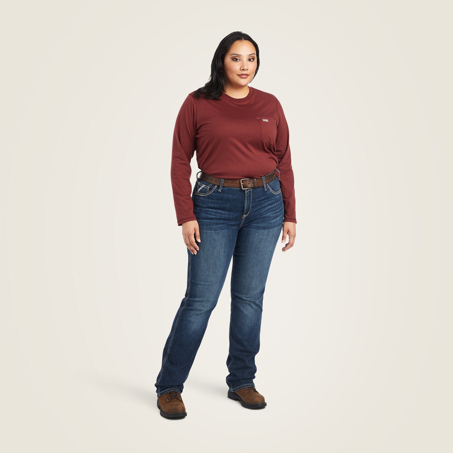 Ariat Rebar Riveter Straight Jean On Sale