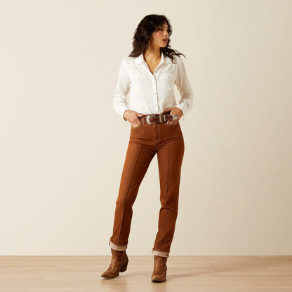 Ariat Ultra High Rise Relaxed Straight Leg Jean Online