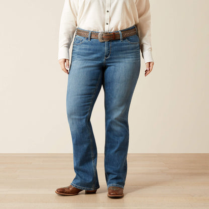 Ariat Mid Rise Aisha Boot Cut Jean Outlet