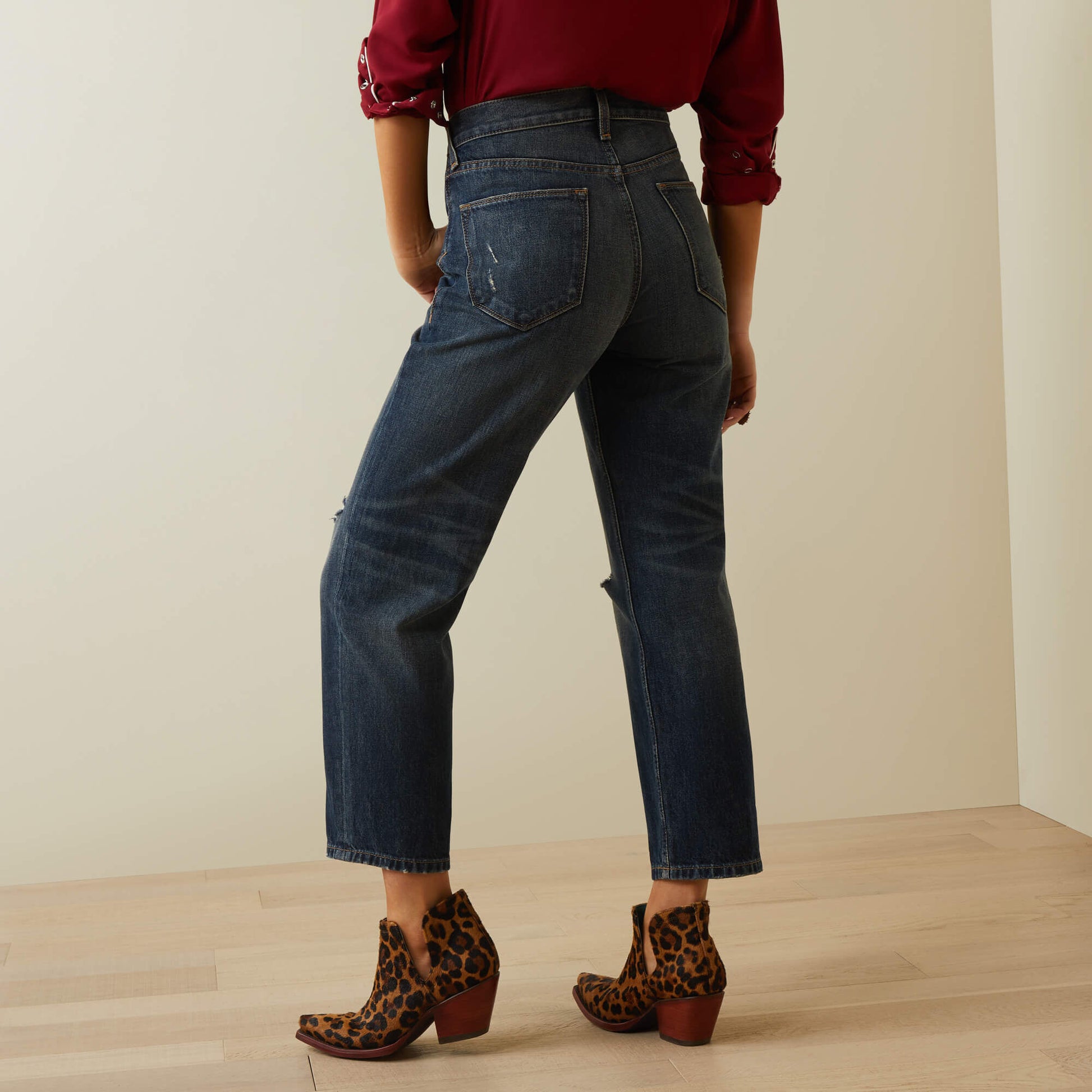 Ariat Ultra High Rise Tomboy Straight Jean Online