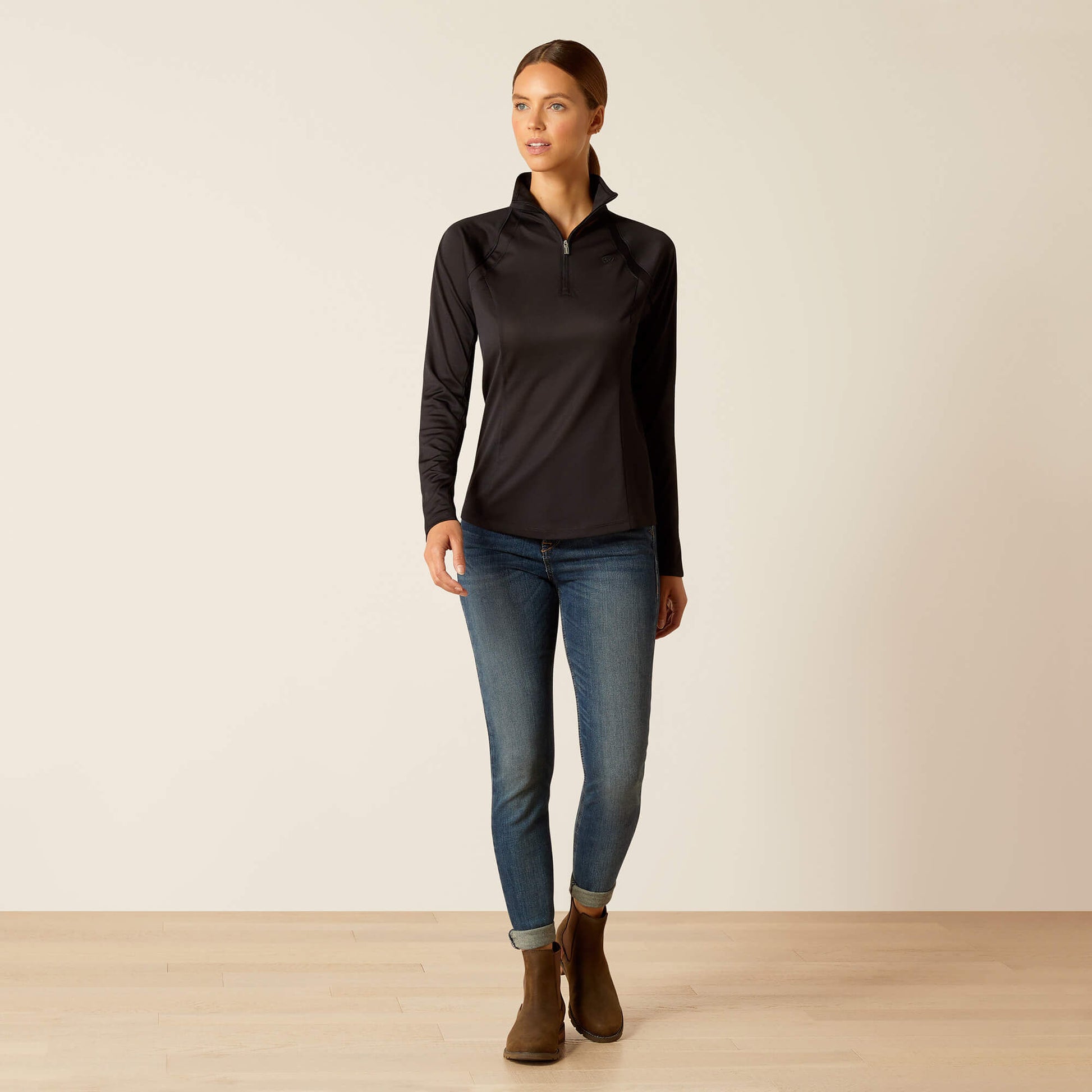 Ariat Sunstopper 3.0 1/4 Zip Baselayer Online